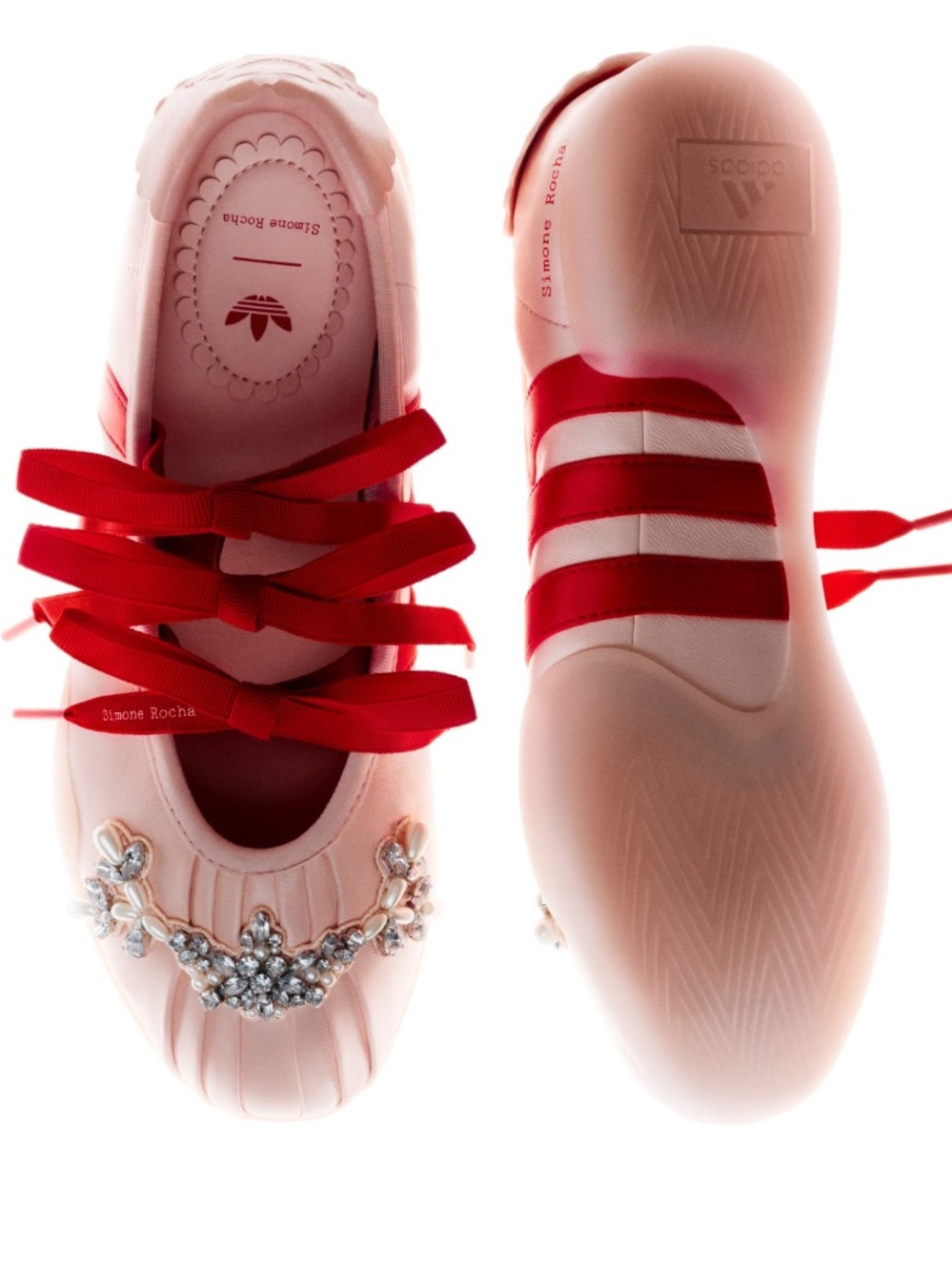 Adidas x Simone Rocha Taekwondo Ballerina size 6.5 Pink Adidas Taekwondo Shoes